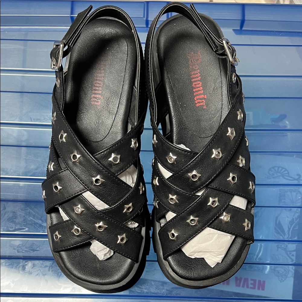 Demonia Ashes Sandal 8